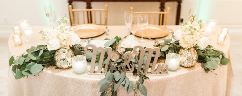 Illustration de l'article : Sweetheart table : pour ou contre ?